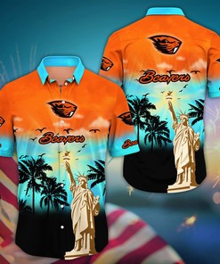 Oregon State Beavers NCAA Flower Hawaii Shirt For Fans Ver 37