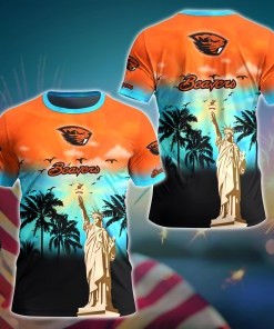 Oregon State Beavers NCAA Flower Hawaii Shirt For Fans Ver 37