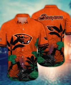 Oregon State Beavers NCAA Flower Hawaii Shirt For Fans Ver 5
