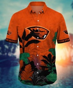 Oregon State Beavers NCAA Flower Hawaii Shirt For Fans Ver 5