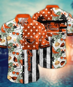 Oregon State Beavers NCAA Flower Hawaii Shirt For Fans Ver 7