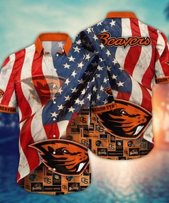 Oregon State Beavers NCAA Flower Hawaii Shirt For Fans Ver 8