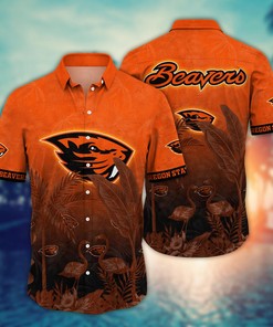 Oregon State Beavers NCAA Flower Hawaii Shirt For Fans Ver 9