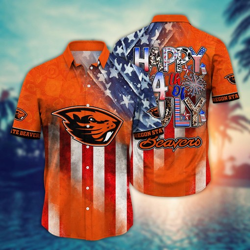 Oregon State Beavers NCAA Hawaii Shirt Ver 2