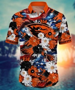 Oregon State Beavers NCAA Hawaii Shirt Ver 3