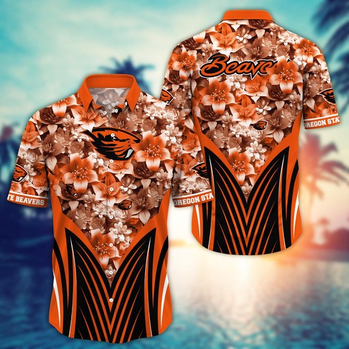 Oregon State Beavers NCAA Hawaiian Shirt, Aloha Shirt Ver 1