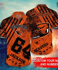 Oregon State Beavers Personalized Hawaiian Shirt