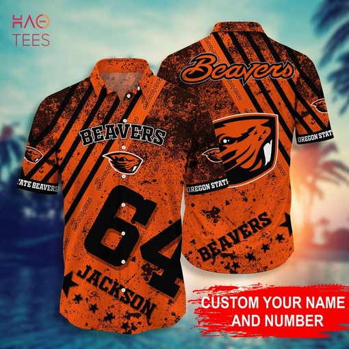 Oregon State Beavers Personalized Hawaiian Shirt
