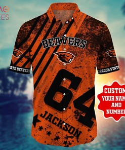 Oregon State Beavers Personalized Hawaiian Shirt