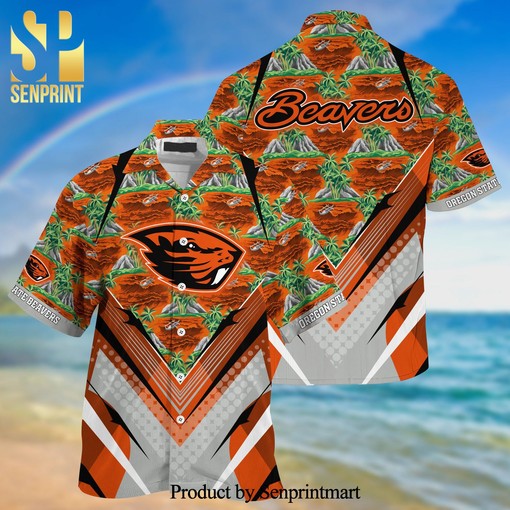 Oregon State Beavers Summer Hawaiian Shirts for Sports Fans This Season
