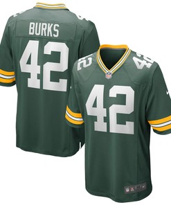 Oren Burks Green Bay Packers Game Jersey - Green Nfl