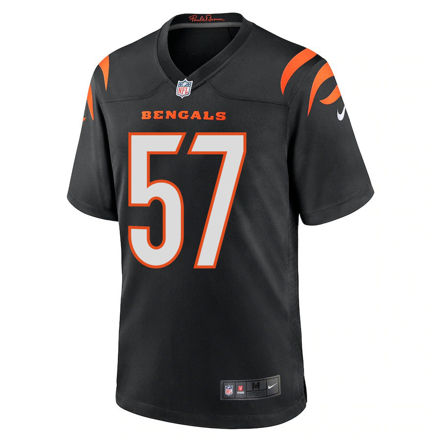 Orlando Brown Jr. 57 Cincinnati Bengals Men Game Jersey - Black