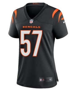 Orlando Brown Jr. 57 Cincinnati Bengals Women Game Jersey - Black