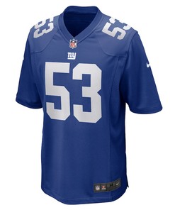 Oshane Ximines 53 New York Giants Game Jersey - Royal