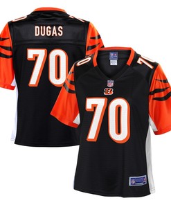 Oshea Dugas Cincinnati Bengals Nfl Pro Line Womens Player Jersey - Black