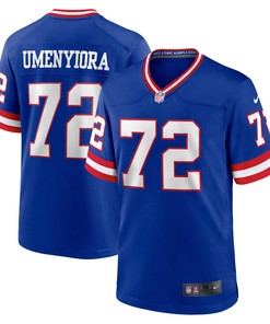 Osi Umenyiora New York Giants Classic Retired Player Game Jersey - Royal Nfl