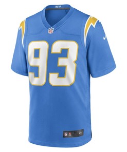 Otito Ogbonnia Los Angeles Chargers Game Player Jersey - Powder Blue