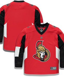 Ottawa Senators Fanatics Branded Home Replica Blank Jersey - Red Nhl