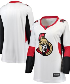 Ottawa Senators Fanatics Branded Womens Away Breakaway Jersey - White Nhl