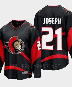 Ottawa Senators Mathieu Joseph 21 Special Edition 2.0 Black Jersey 2022 Breakaway Player