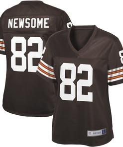 Ozzie Newsome Cleveland Browns Nfl Pro Line Womens Retired Player Jersey - Brown