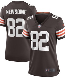 Ozzie Newsome Cleveland Browns Womens Game Retired Player Jersey - Brown Nfl