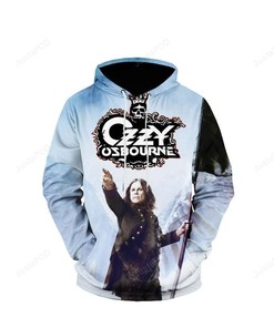 Ozzy Osbourne Style 1 3D Hoodie Zip Hoodie