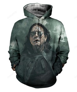 Ozzy Osbourne Style 3 3D Hoodie Zip Hoodie