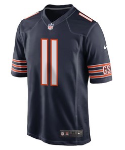 P.J. Walker 11 Chicago Bears Men Game Jersey - Navy