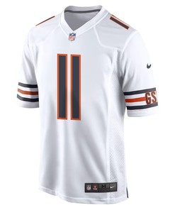 P.J. Walker 11 Chicago Bears Men Game Jersey - White