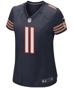 P.J. Walker 11 Chicago Bears Women Game Jersey - Navy