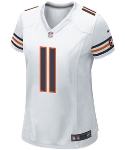 P.J. Walker 11 Chicago Bears Women Game Jersey - White