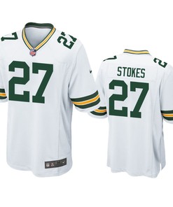 Packers Eric Stokes 2021 Nfl Draft White Game Jersey