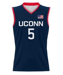 Paige Bueckers #5 UConn Huskies Basketball Jersey - Men Navy