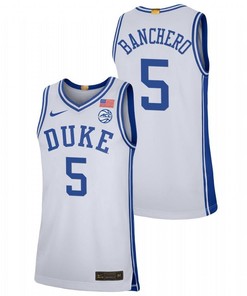 Paolo Banchero 5 Duke Blue Devils 2023 College Basketball Limited Men Jersey - White