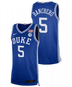 Paolo Banchero 5 Duke Blue Devils 2023 College Basketball Men Jersey -Royal