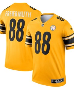 Pat Freiermuth 88 Pittsburgh Steelers Inverted Legend Jersey - Gold
