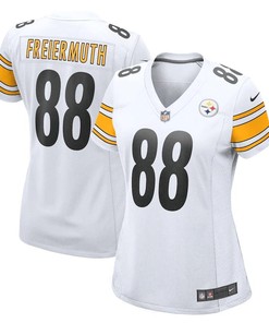 Pat Freiermuth 88 Pittsburgh Steelers Women's Game Player Jersey - White