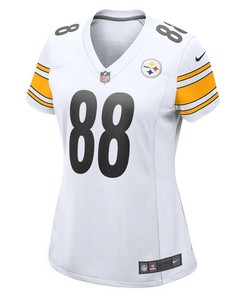Pat Freiermuth 88 Pittsburgh Steelers Women's Game Player Jersey - White