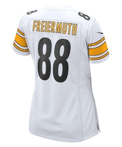 Pat Freiermuth 88 Pittsburgh Steelers Women's Game Player Jersey - White