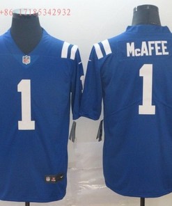 Pat Mcafee #1 2020 Nfl Blue Jersey Jersey