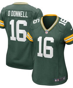 Pat O'Donnell Green Bay Packers Women's Player Game Jersey - Green