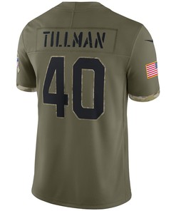 Pat Tillman Arizona Cardinals 2022 Salute To Service Retired Player Limited Jersey - Olive