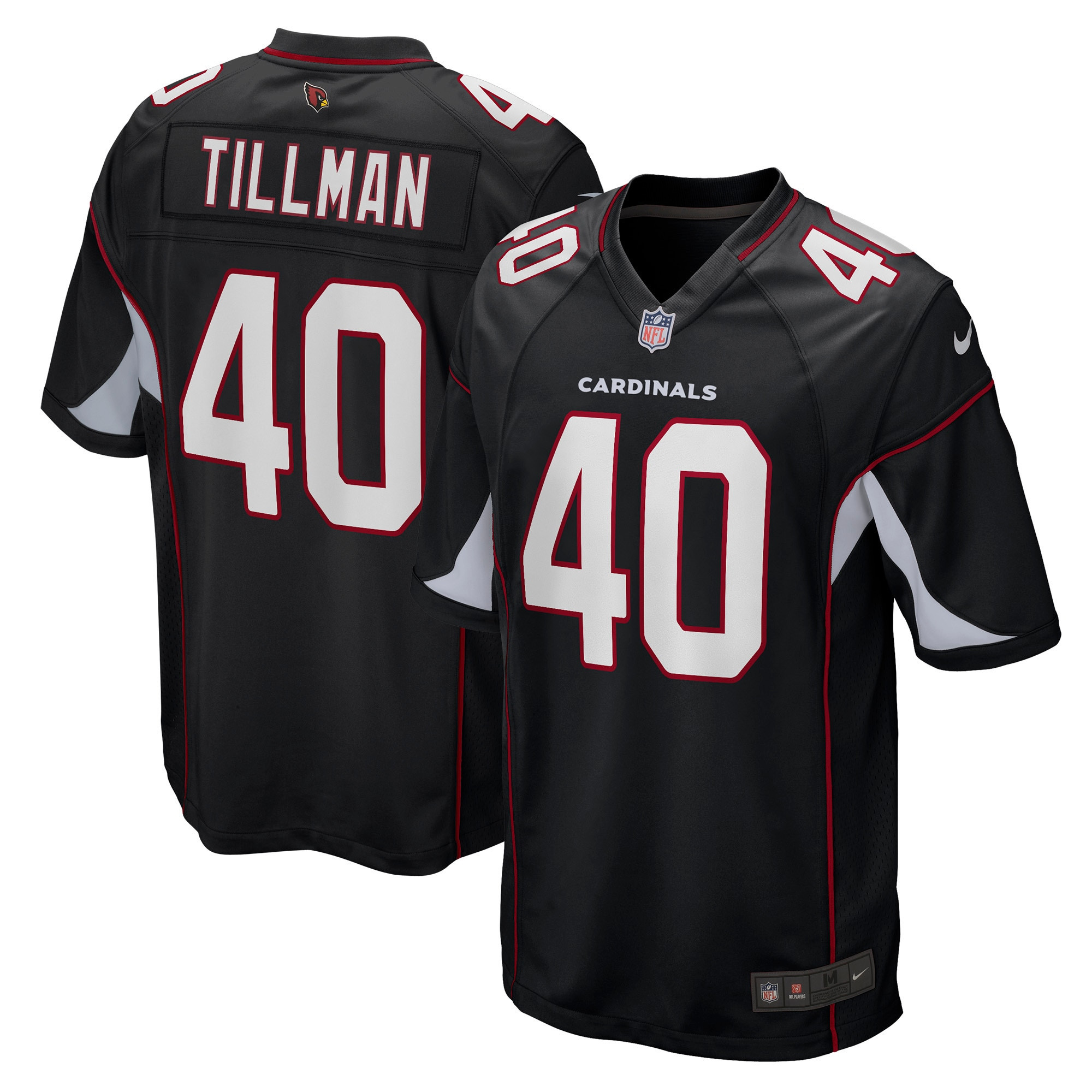 Pat Tillman Arizona Cardinals Retired Player Alternate Game Jersey Black Nfl