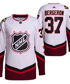 Patrice Bergeron 2022 All-Star Bruins 37 White Primegreen Jersey