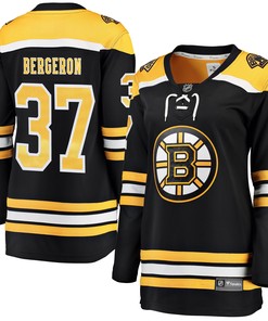 Patrice Bergeron Boston Bruins Fanatics Branded Womens Home Breakaway Player Jersey - Black Nhl
