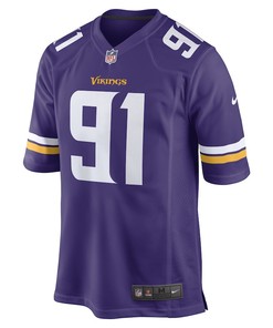 Patrick Jones II Minnesota Vikings Team Game Player Jersey - Purple