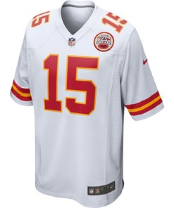 Patrick Mahomes 15 Kansas City Chiefs Game Jersey - White