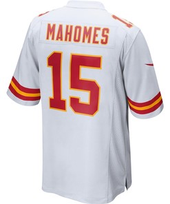 Patrick Mahomes 15 Kansas City Chiefs Game Jersey - White