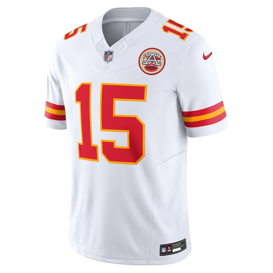 Patrick Mahomes 15 Kansas City Chiefs Vapor F.U.S.E. Limited Jersey - White